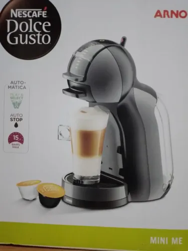 Cafeteira Dolce Gusto Mini Me Arno Preta