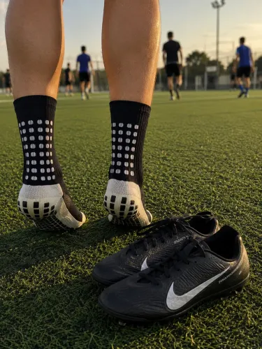 Meia Antiderrapante Grip para Futebol/Futsal - Mais Controle e Estabilidade ?
