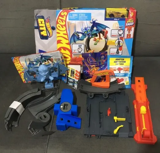 Pista Hot Wheels City Loop Ataque Do Morcego com Carrinho - Mattel 2024 - NOVA