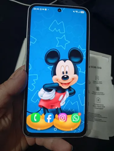 A36 Samsung 128gb - está na garantia