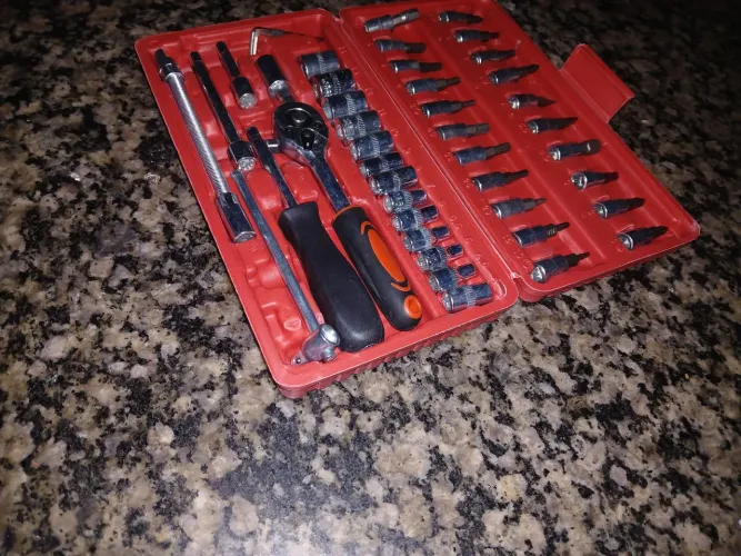 Mini Caixa de ferramentas 46 peças 