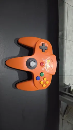 Controle Nintendo 64 Pikachu Laranja