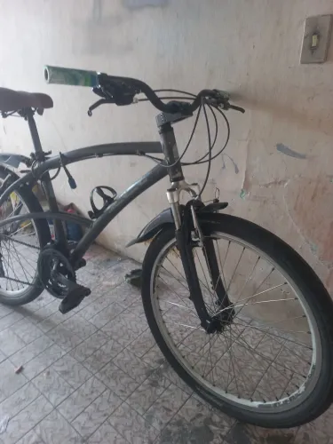 BICICLETA DE ALUMÍNIO COM MARCHA