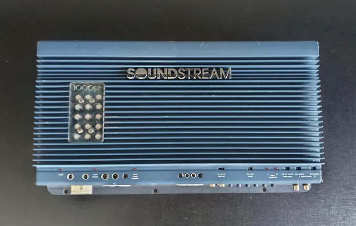 Amplificador Soundstream Reference 1000sx SQ Old School HiEnd Helix Audiotec Fischer Zapco