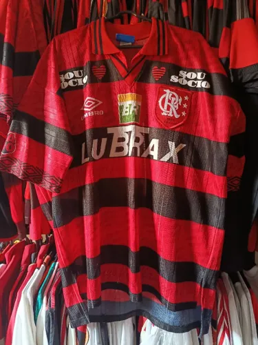 Manto Rubro-Negro 1995 Sou Sócio Flamengo