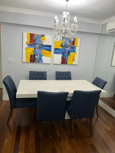 mesa de jantar com 6 cadeiras