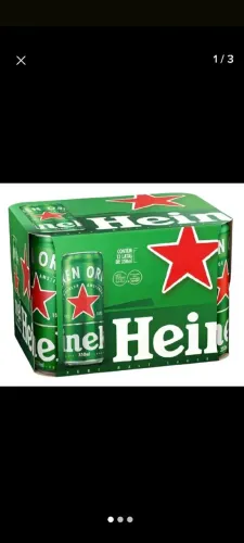 10 Packs de Cerveja Heineken 350mL