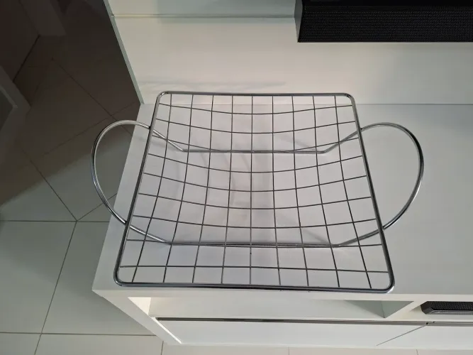 Cesta para frutas em inox