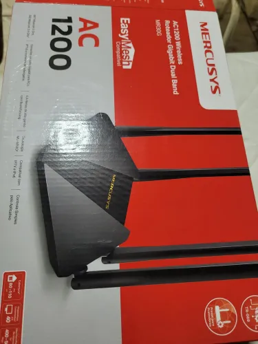 Roteador mercusys ac1200 wireless  gigante dual banda mr30G.