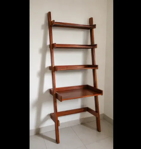 Estante Escrivaninha Tok&Stok em Madeira Maciça - Linha Mangood