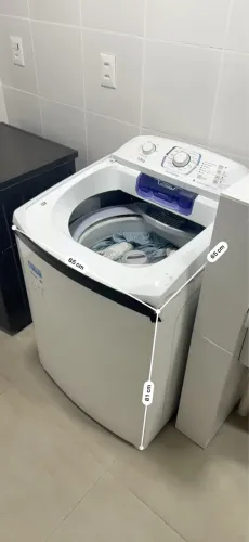 Máquina de Lavar Electrolux 13kg Jet&Clean (LAC13) Branca