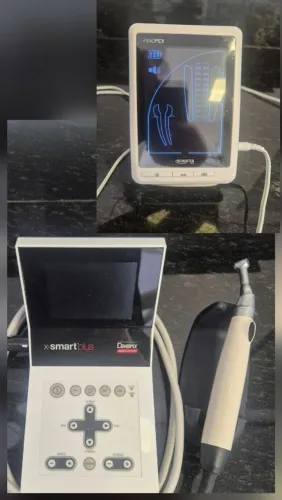 Motor X-Smart Plus Dentsply + Localizador Apical Finepex Schuster