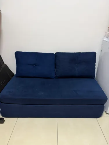 Sofá-cama Multiuso de Casal 3 em 1 Dobrável