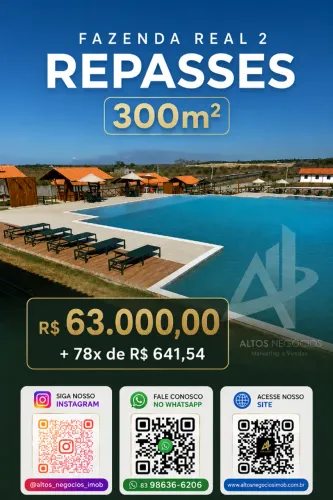 Fazenda Real 2 - Terreno 300m² para Construir