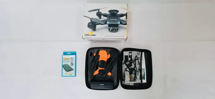 Drone nível iniciante Dobrável com Câmera + Maleta + Cartão 16GB + Power Bank