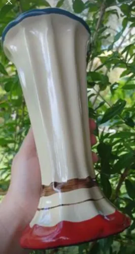 Vaso de flor em cerâmica 