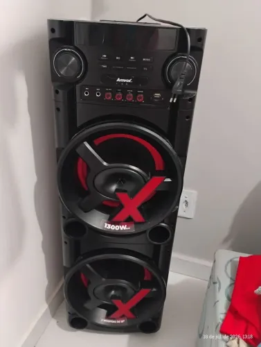 Caixa de som anvox 1000w valor 800$