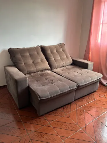 Sofá reclinavel 2m