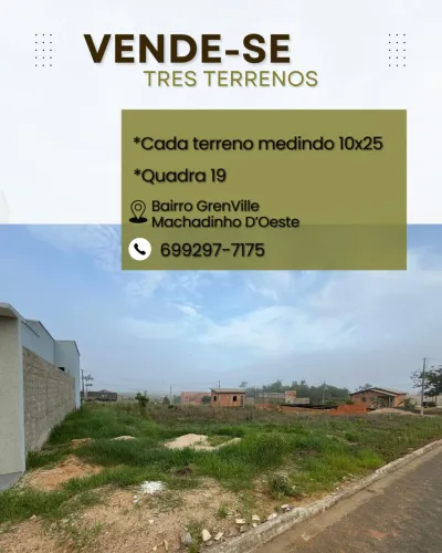 Vende-3 terrenos