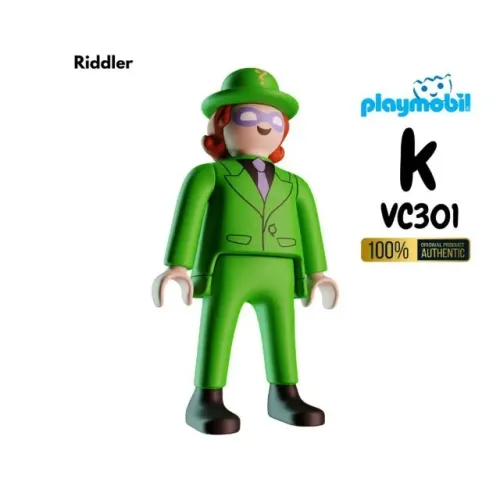 Charada Colecionáveis Surpresas Kinder Ovo DC Playmobil 2026