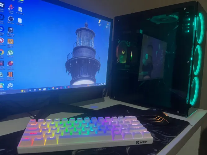 PC com placa de video 