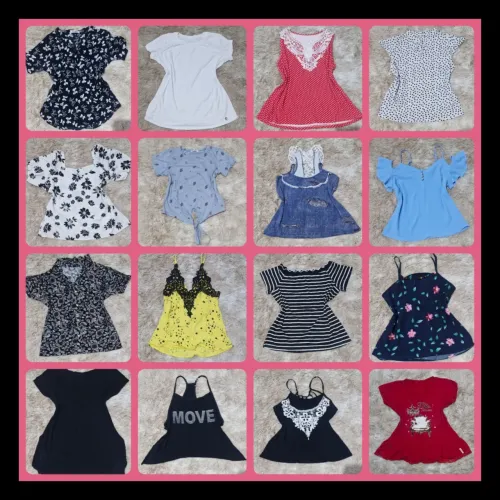 Lote blusas novas semi-novas e pouco usadas