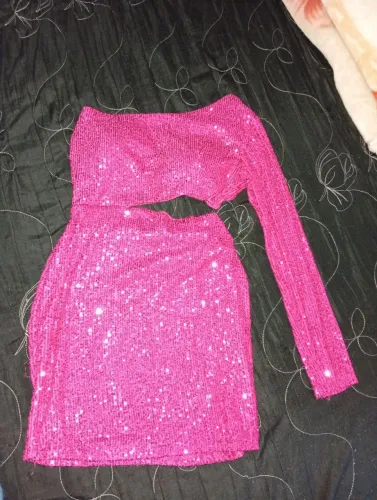 Vestido rosa pink 
