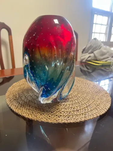 Vaso de Murano original importado