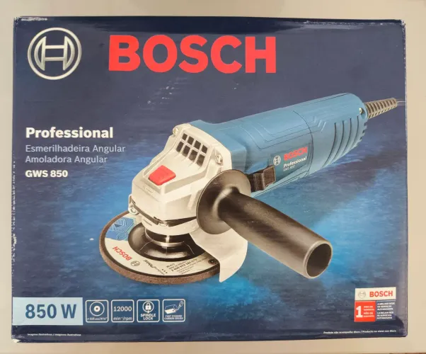 Esmerilhadeira Bosch 850W PRONTA ENTREGA