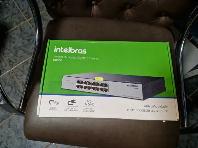 Intelbras S1016G ? Switch Gigabit de 16 portas