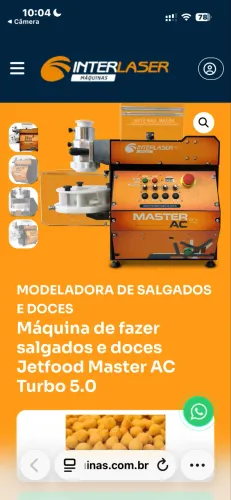 Máquina de salgado