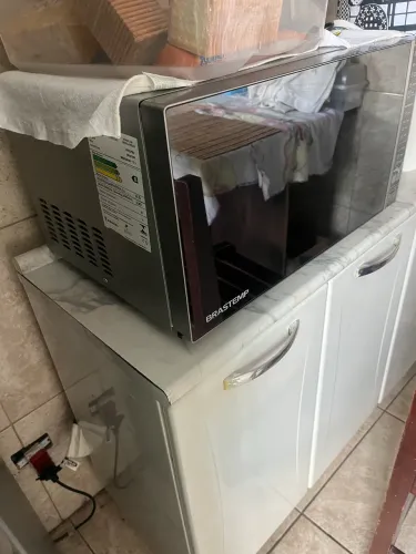 MICROONDAS BRASTEMP ESPELHADO