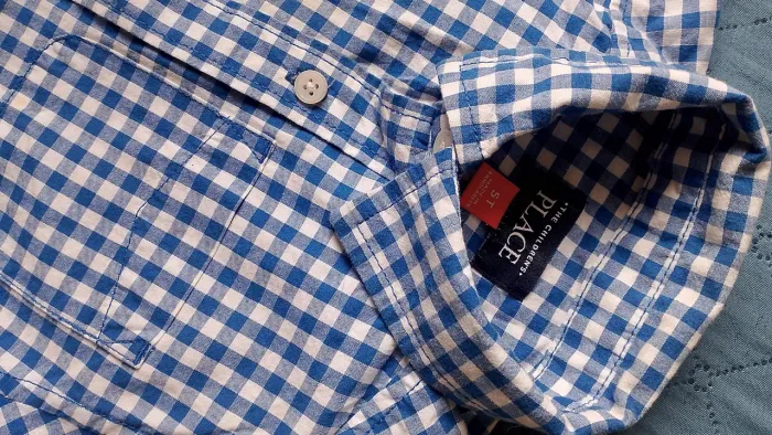Camisa xadrez 5 anos