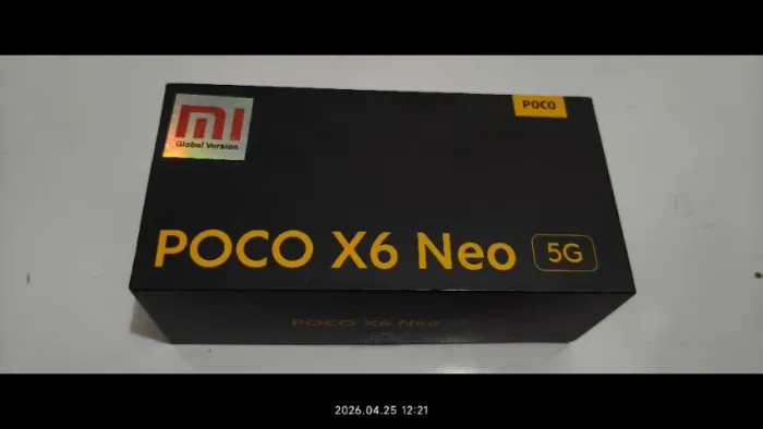 Xiaomi Poco X6 - 5G - 256GB Armazenamento - 12GB RAM