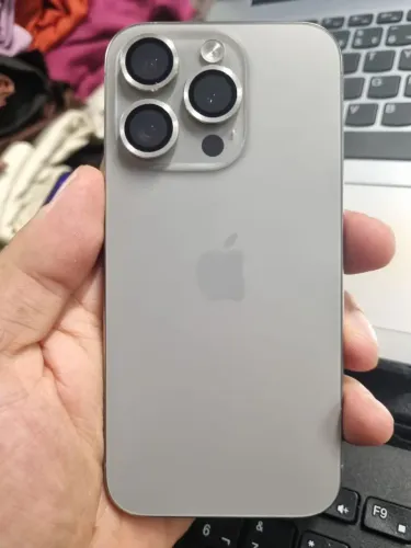 iPhone 15 Pro 128GB Titânio Prata Impecável 100% Original