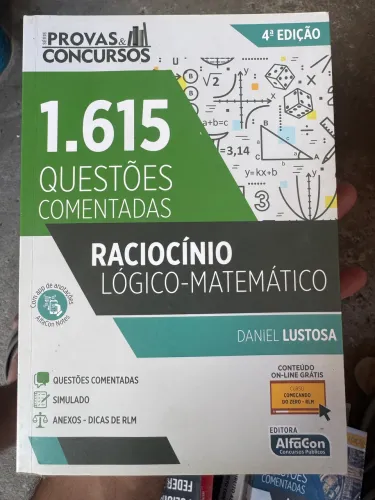 Livro de raciocínio lógico para concurso