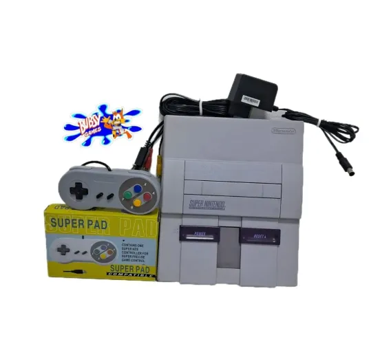  Super Nintendo Snes fat  console 1 controle 