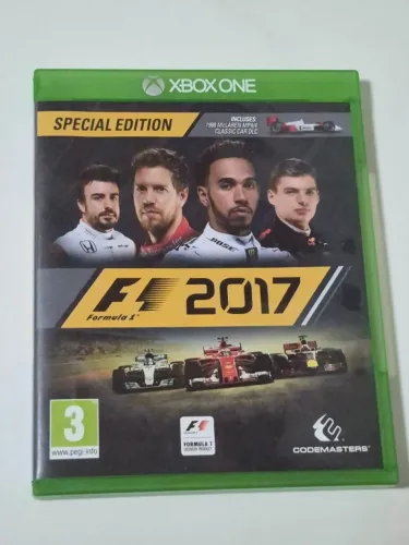 Jogo F1 2017 Xbox One Midia Física Original Impecável Usado