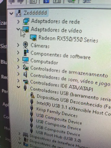 RX 550 Em perfeito estado 
