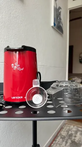 Pipoqueira sem óleo Lenoxx - Pop Red - 110V