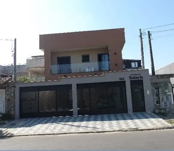 Casa em Condomínio para Venda em Praia Grande, Nova Mirim, 2 dormitórios, 1 banheiro, 1 va