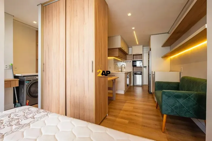 Studio mobiliado à venda em São Paulo-SP, no bairro Sumarezinho: 1 quarto, 1 banheiro, 31m