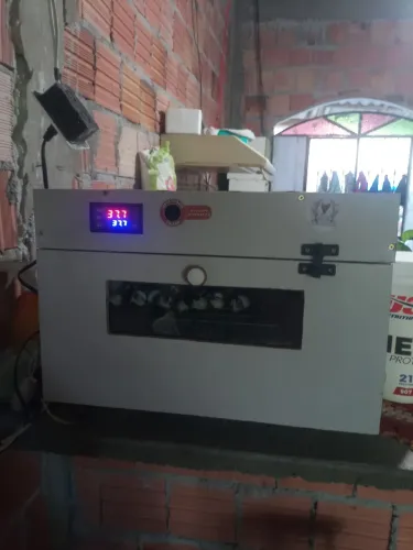 V/ chocadeira automática vai com os ovos