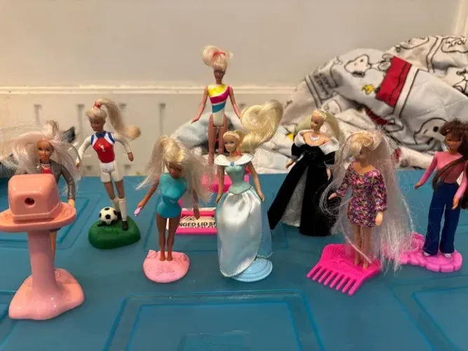 coleção bonecas barbie mcdonald's 1999 importada dos eua