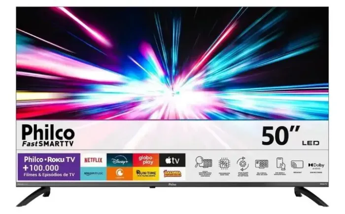 Smart tv Philco 50 polegadas 