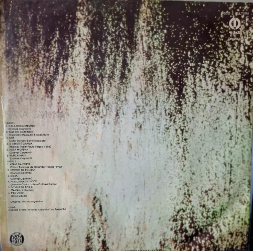 LP Nana Caymmi - Atrás da Porta (1977) | VINIL MINT (Impecável)
