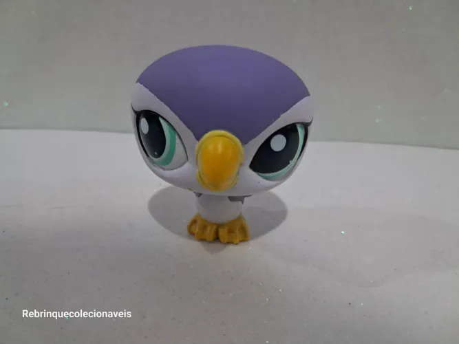 Miniatura Little Pet Shop ( LPS) Papagaio do mar