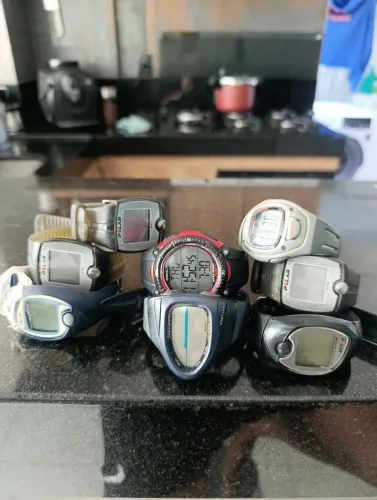 Relógios polar, Speedo e cassio