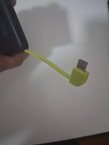 Carregador Portátil com entradas tipo B e tipo C (USB)
