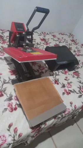 Máquina estampar + impressora Epson